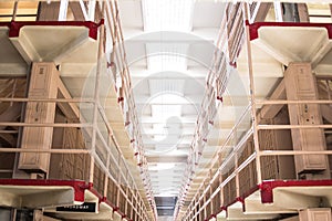 Alcatraz Island's cellblock