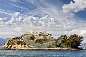 Alcatraz Island in San Francisco, USA