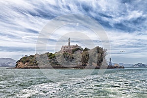 Alcatraz Island from the Water