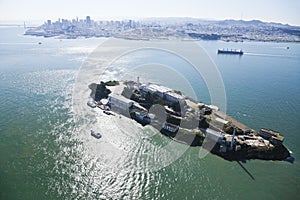 Alcatraz jail in San Francisco