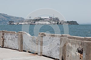 Alcatraz jail. San Francisco