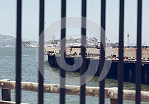 Alcatraz jail. San Francisco