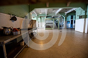 Alcatraz National Park in San Frncisco, no people interior photo