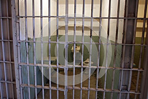 Alcatraz prison cell