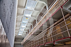 Alcatraz Prison Cell Block