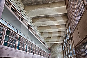 Alcatraz Prison Cell Block D