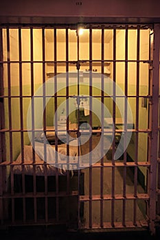 Alcatraz Prison Cell photo