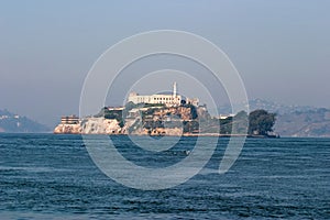 Alcatraz prison, San Francisco bay. photo
