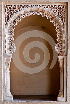 Alcazaba - Decorated gateway detail