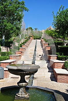 Alcazaba (fortress) in Almeria, Andalusia