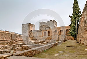 Alcazaba fortress, Granada, Spain