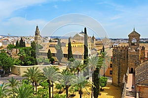 Alcazar and Cathedral Mosque of Cordoba, Spain photo