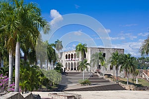 The Alcazar of Columbus Santo Domingo`s Colonial City. The capital Santo Domingo Dominican Republic 28 February 2014