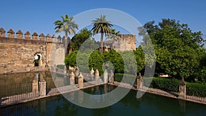 Alcazar in Cordoba, Spain