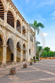 Alcazar de Colon, Diego Columbus Residence in Santo Domingo, Dominican Republic.