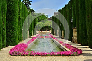 Alcazar de los Reyes Cristianos in Cordoba, Spain photo