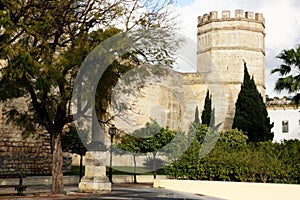 The Alcazar medieval fortress tower, Jerez photo