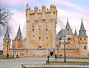 The Alcazar of Segovia Spain