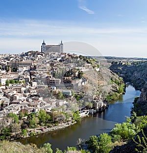 Alcazar surrounded by river