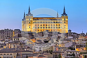 The Alcazar of Toledo, Spain