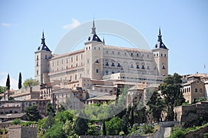 The Alcazar in Toledo, Spain