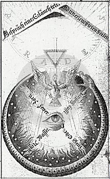 alchemical hermetic illustration of the soul taken from the theosophical work of jacob bohme