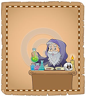 Alchemist topic parchment 2