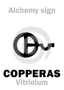 Alchemy: COPPERAS (Couperose) / VITRIOL (Vitriolum) photo