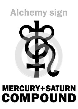 Alchemy: ÃÂ«MERCURIUS & SATURNUSÃÂ» (Mercury + Lead)