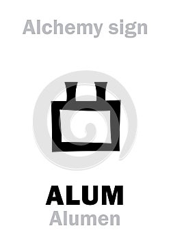 Alchemy: ALUM (Alumen)