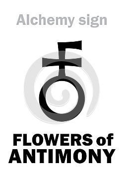 Alchemy: FLOWERS of ANTIMONY (Flores Antimonii)