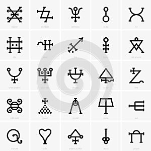 Alchemy icons