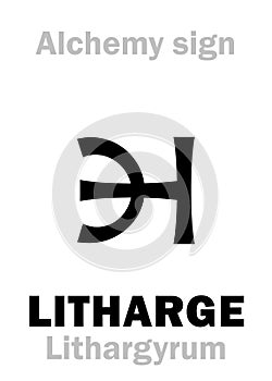 Alchemy: LITHARGE (Lithargyrum)