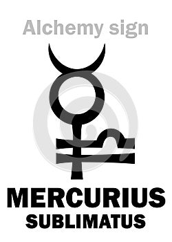 Alchemy: MERCURIUS SUBLIMATUS (Sublimate of Mercury / Sublime, Calomel) photo