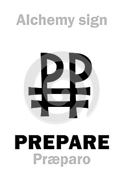 Alchemy: PREPARE (PrÃ¦paro, Preparation)