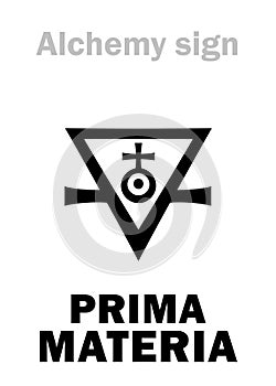 Alchemy: PRIMA MATERIA (The Prime Matter)