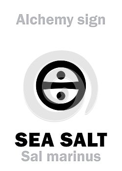 Alchemy: SEA SALT (Sal marinus) photo