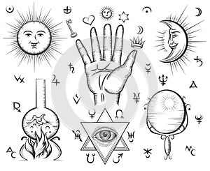 Alchemy, spirituality, occultism, chemistry, magic