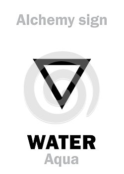 Alchemy: WATER (Aqua) photo