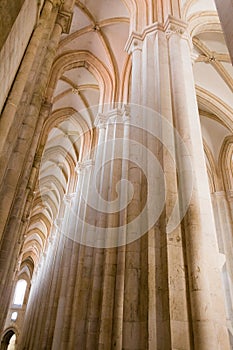 The Alcobaca monastery is a Unesco site in Portugal photo