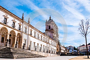 AlcobaÃ§a Monastery facade