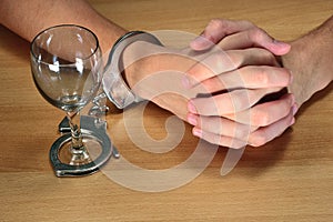 Alcohol addiction photo