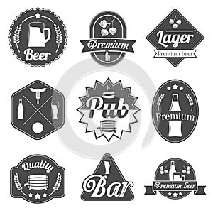 Alkohol etikety odznaky 