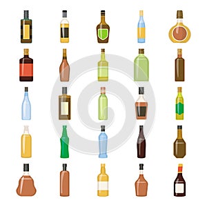 Alcohol Bottle Icons