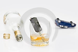 Alcohol and car keys