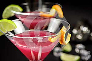 Alcohol cocktail Cosmopolitan