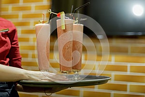 Alcohol cocktails photo
