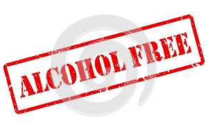 Alcohol free stamp