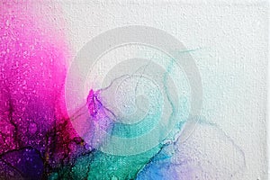 Alcohol ink abstract background