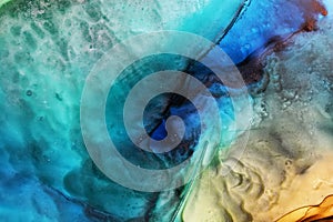 Alcohol ink abstract background